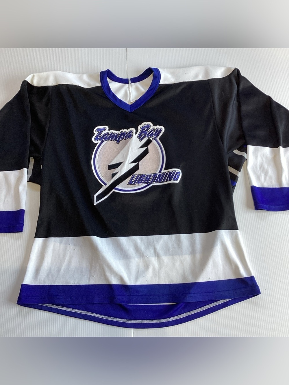 Vintage CCM Maska Tampa Bay Lightning Jersey Men’s M Made in Canada
